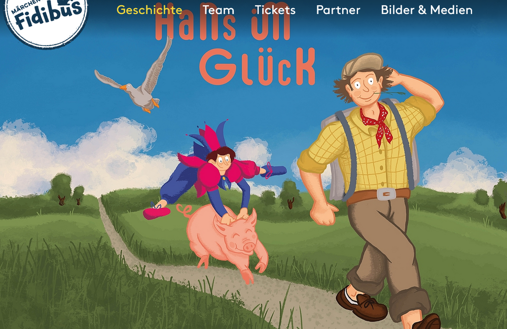 Märchen Musical Theater Fidibus & Hans im Glück